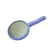 Load image into Gallery viewer, Ergonomic Non-Slip Wooden Detangling Brush for Dogs & Cats: Mint
