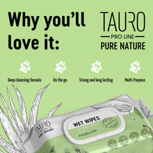 Load image into Gallery viewer, Aloe Vera Pet Wipes for Daily Care of Dogs &amp; Cats: 40 pcs.
