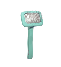 Load image into Gallery viewer, Premium Wooden Pin Brush with Short Stainless Steel Teeth, 0.4”: S, 2.68x5.83 in
