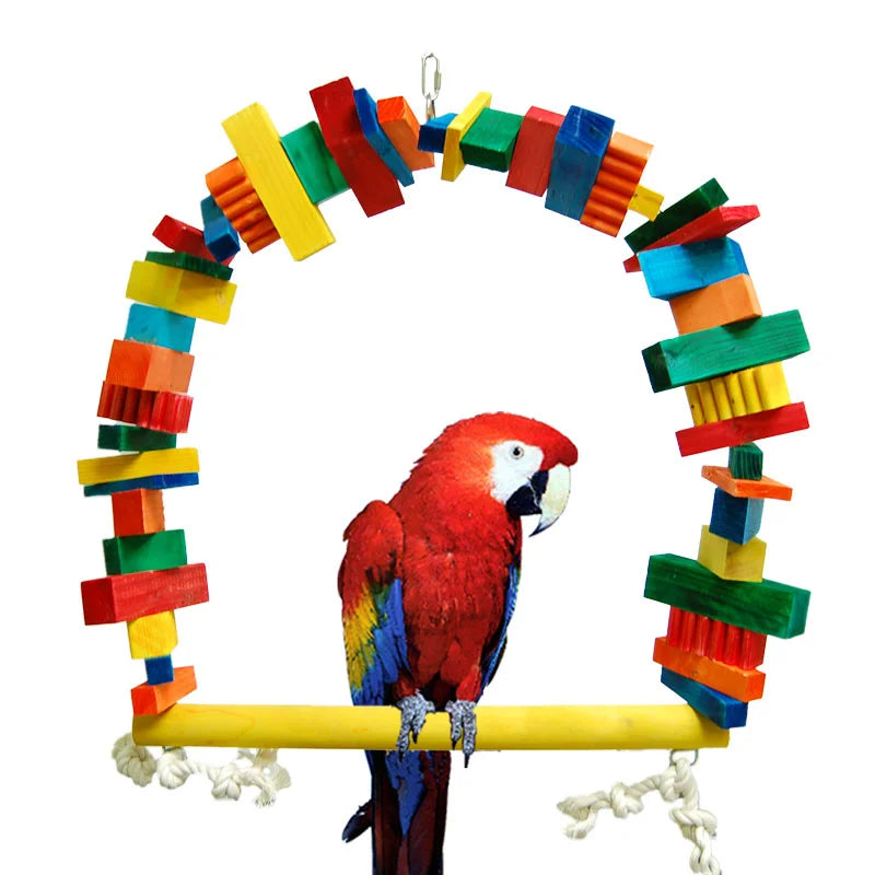 Large Parrot Swing
