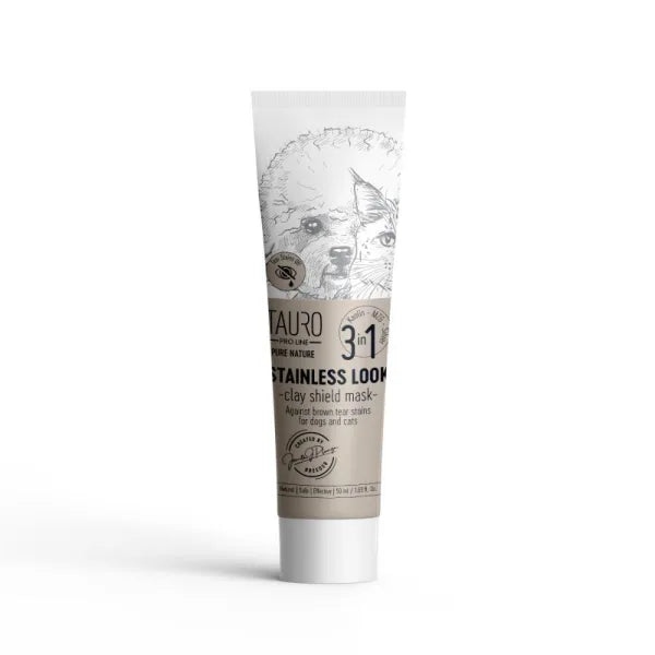Nature Stainless Look 3in1 Natural Clay Mask Gentle Tear Stains Remover And Protection 1.69 fl oz