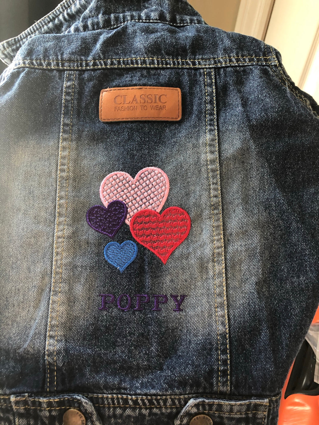 Custom Jean  Jacket